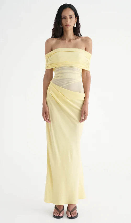 Shoulder Kiss Dress