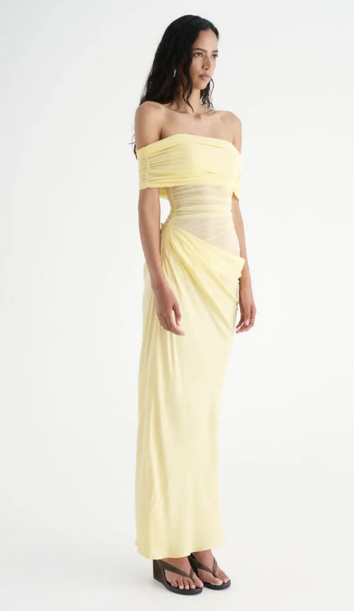 Shoulder Kiss Dress